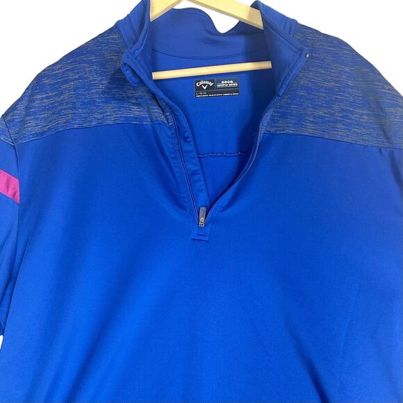 Callaway Weather Series Long Sleeve 1/4 Zip Shirt - Picture 3 of 8
